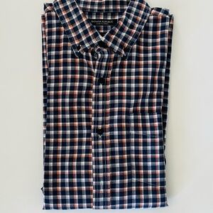 Banana Republic Men's Multicolor Checkered Shirt
